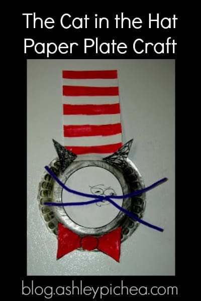 The Cat in the Hat – Paper Plate Activity