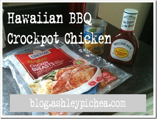 Hawaiian BBQ Chicken | easy meal idea for busy families