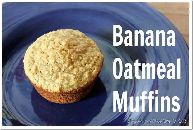 Banana Oatmeal Muffin Recipe