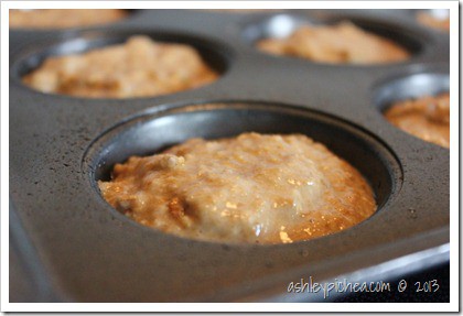 Banana Oatmeal Muffin Recipe