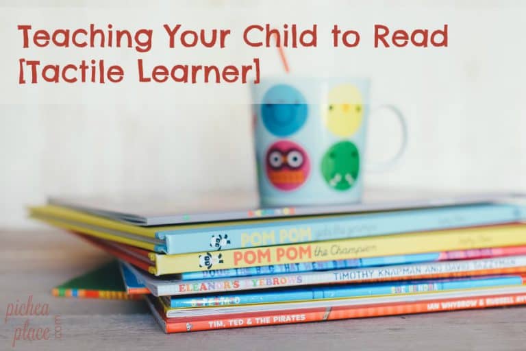 Teaching Your Child to Read [Tactile Learner]