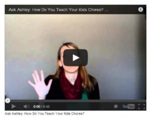 Ask Ashley: How Do You Teach Kids Chores? | ashleypichea.com