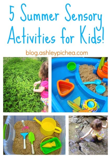 5 Summer Sensory Activities for Children