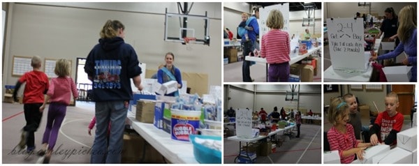 Operation Christmas Child Shoebox Packing Party