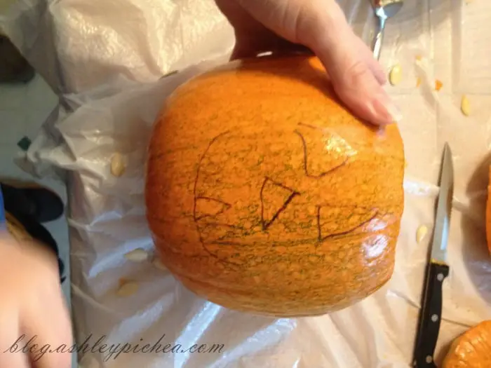 Pumpkin Carving with Kids - Davids design
