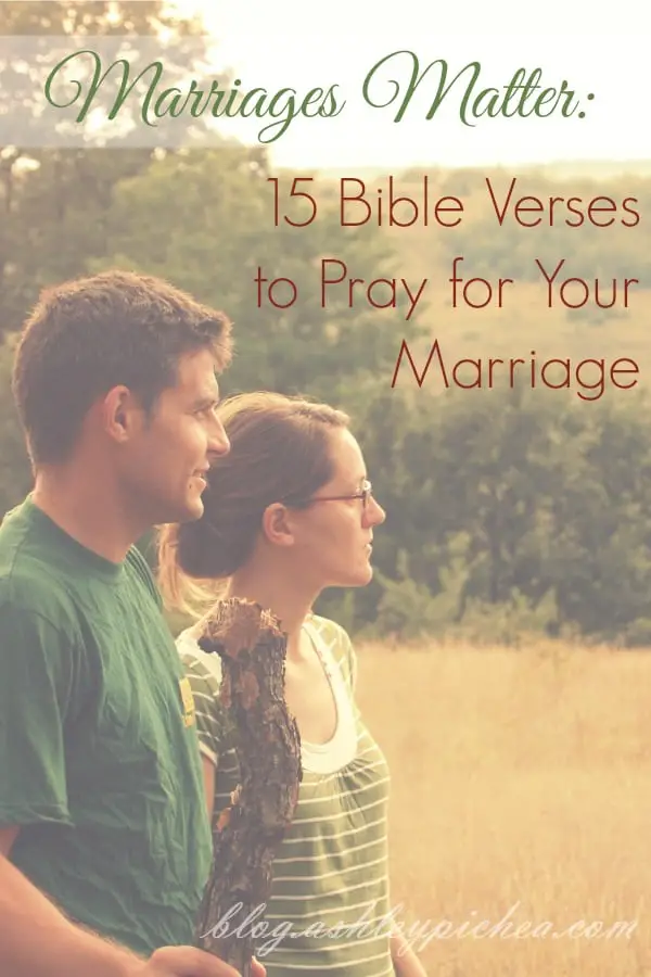 Bible Verses to Pray for Your Marriage