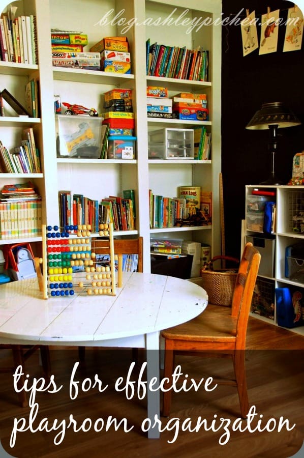 Tips for Effective Playroom Organization