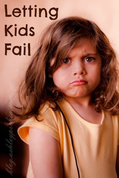 Letting Kids Fail