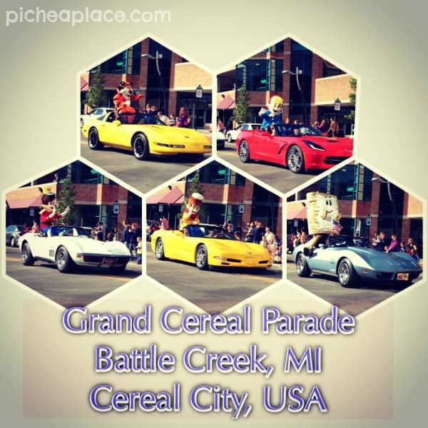 Grand Cereal Parade in Battle Creek Michigan