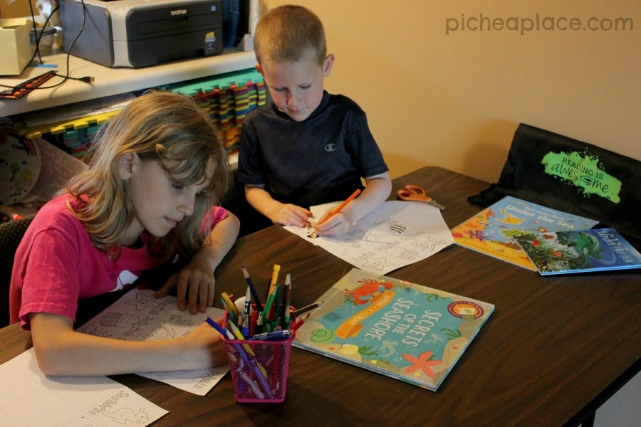 Sea Animal Paper Plate Aquariums