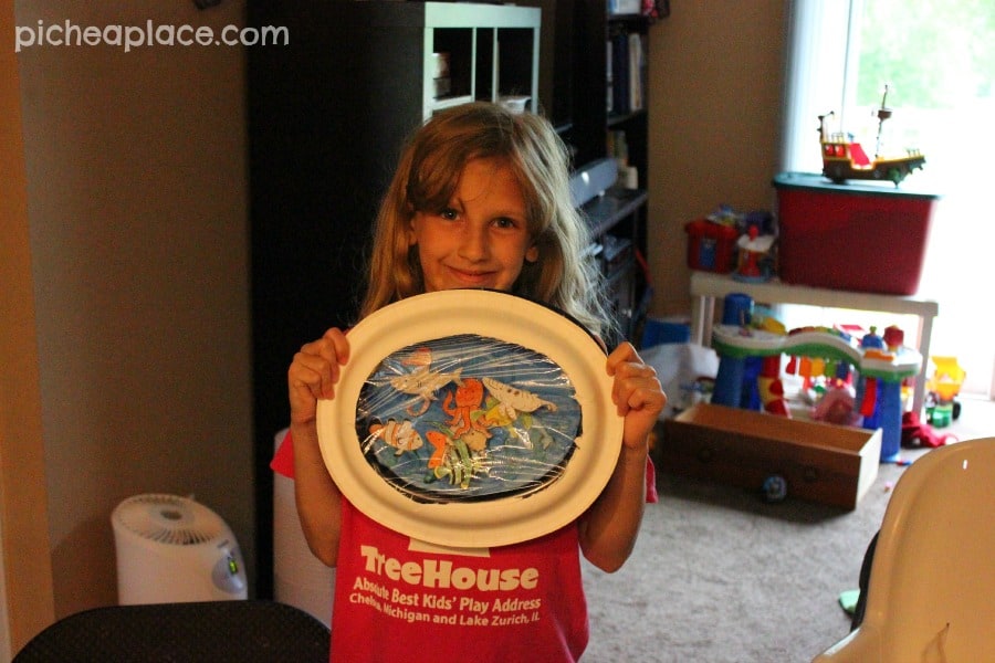 Sea Animal Paper Plate Aquariums