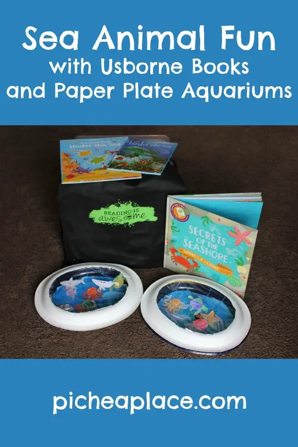 Sea Animal Paper Plate Aquariums