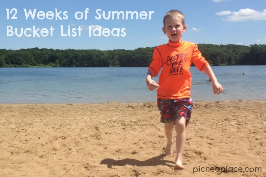 12 Weeks of Summer Bucket List Ideas