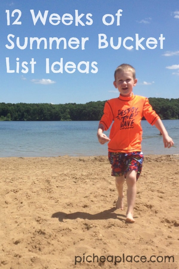 12 Weeks of Summer Bucket List Ideas