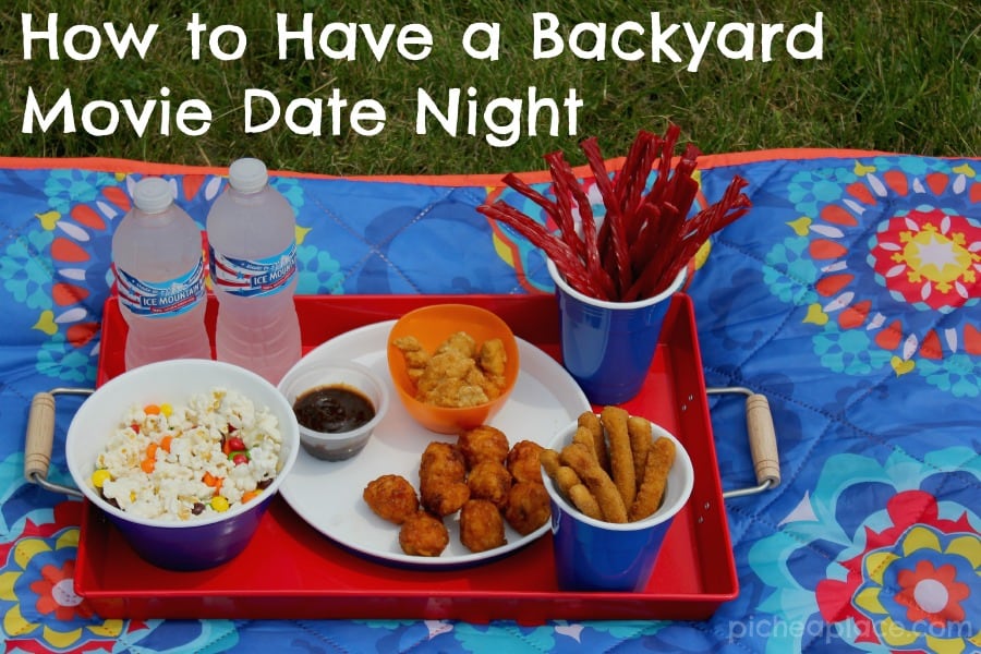 #ad: How to Have a Backyard Movie Date Night