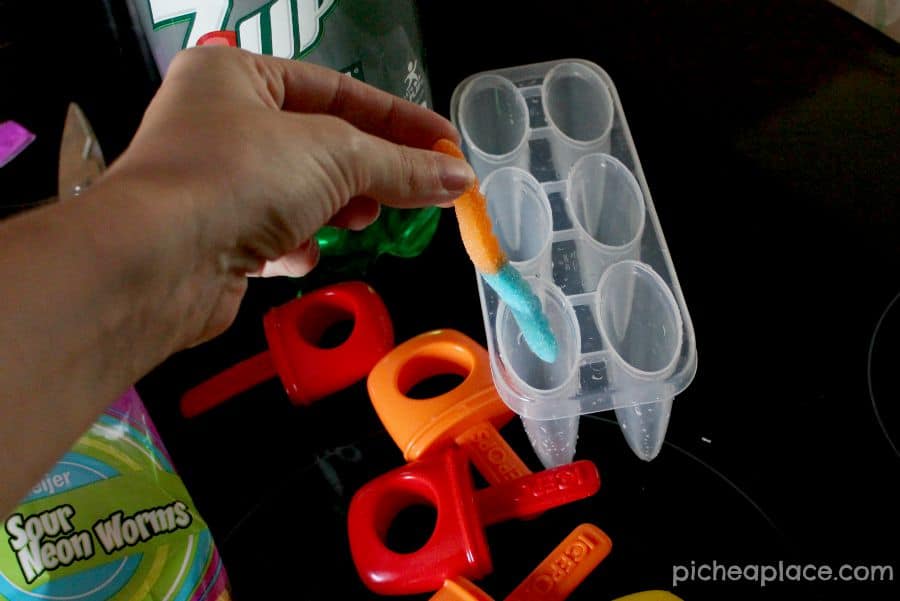 Sweet and Sour Fizzy Gummy Pops - gummies