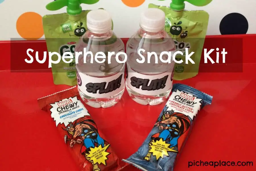 Superhero Snack Kit | tutorial