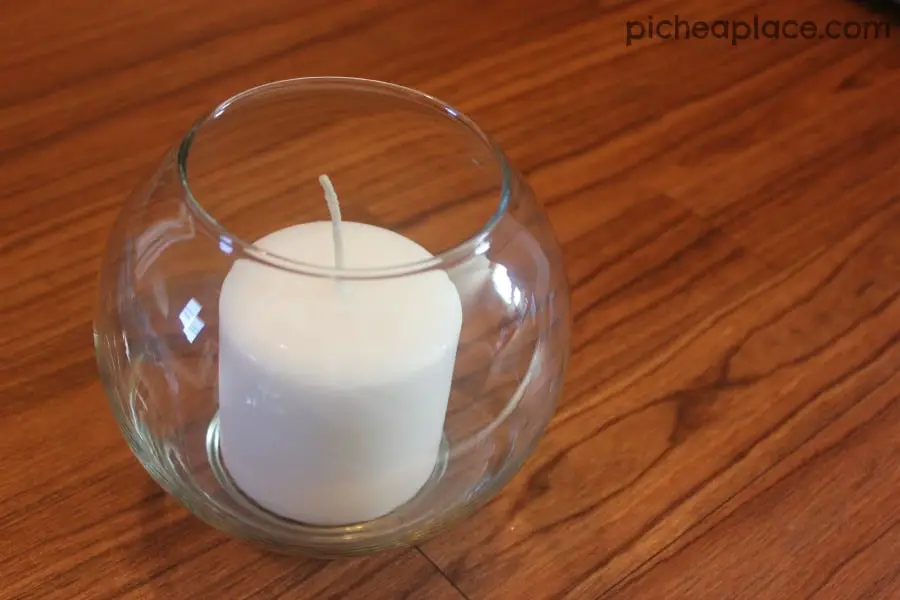 Simple DIY Pine Cone Candle Holder - Shelterness
