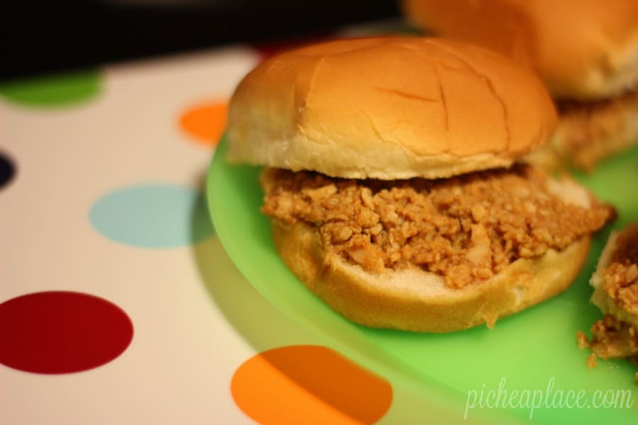 Slow Cooker Coca-Cola & BBQ Shredded Pork Sandwiches | the perfect potluck recipe to bring along when you watch the big game with family and friends