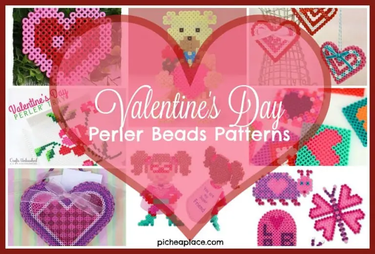 Valentine’s Day Perler Beads Patterns