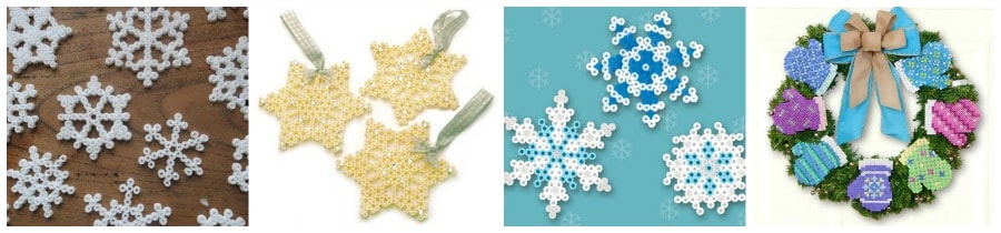 Winter Themed Perler Beads Patterns