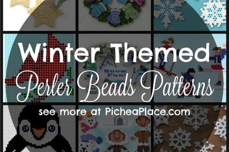 Winter Themed Perler Beads Patterns
