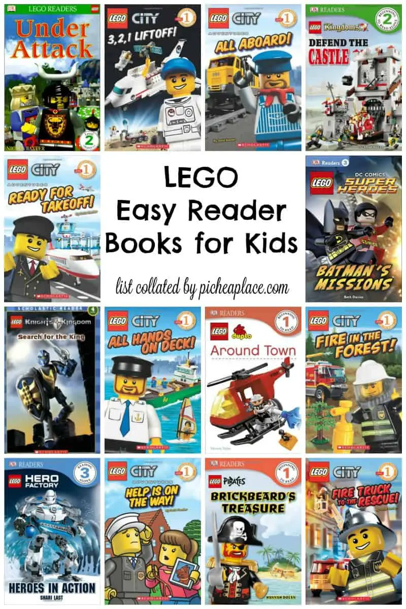 Looking for easy readers for your LEGO loving kid? Check out this great list of LEGO Easy Reader Books for Kids!