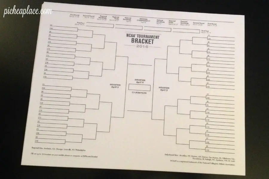 How to Fill Out a March Madness Bracket [for Kids] | fun ways to have your kids join in the NCAA Men's Division One Basketball Tournament fun