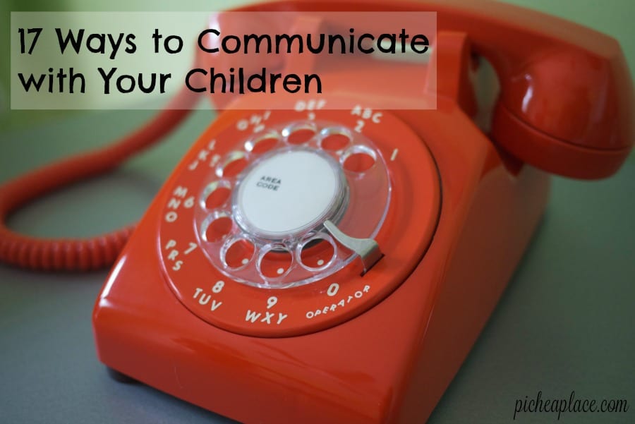 As busy parents, it is often easier to simply tell our children what we need them to know, forgetting that real communication is a two-way street and has a purpose of growing a deeper and stronger relationship. It is important to communicate with your children - both talking to them and listening to them - in order to build a solid relationship with them.