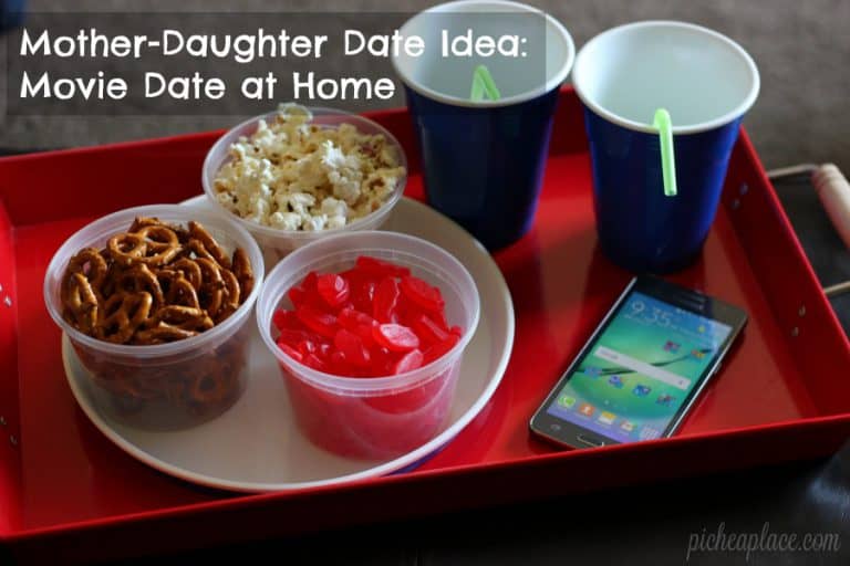 Mother-Daughter Date Idea: Movie Date at Home