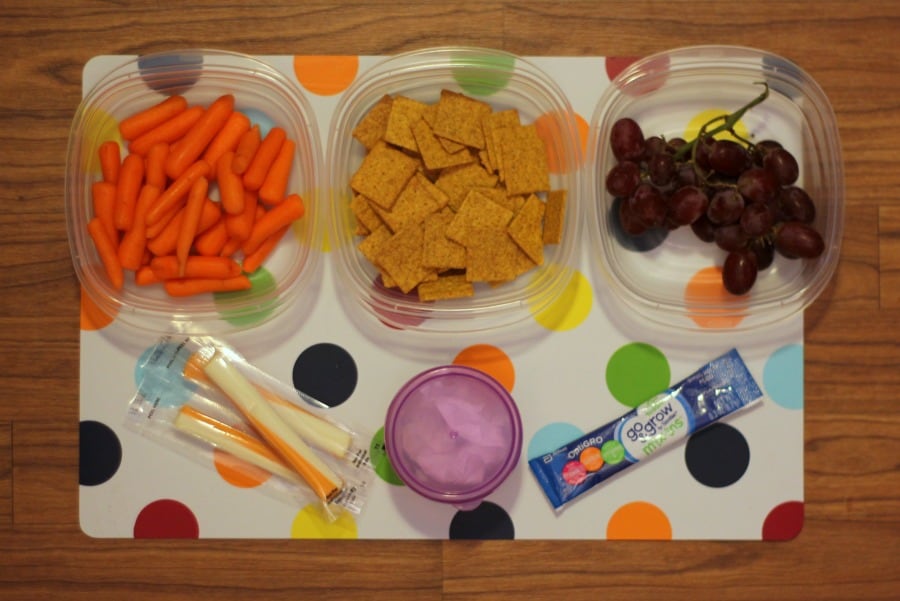 Being proactive and planning ahead helps us to snack healthy on the go. Here are a few ideas of healthy food for toddlers that are perfect for grabbing on your way out the door, helping to keep your toddler eating healthy all summer long! | Snacking on the Go: Ideas for Healthy Food for Toddlers