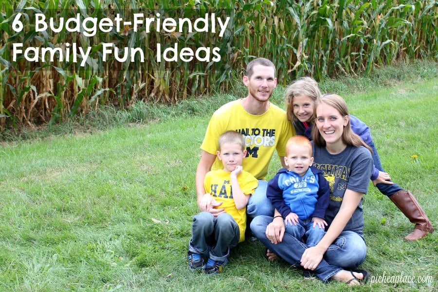 Spending time together as a family is important, but it doesn't have to be expensive. Here are six ideas for family fun on a budget.