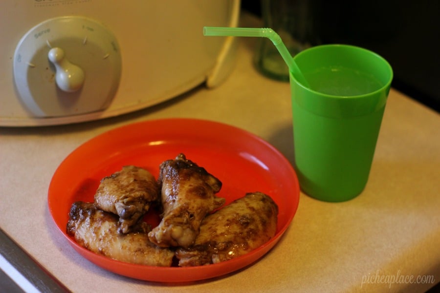 Busy parents need quick and easy meals for weeknight dinners, and Slow Cooker Sweet & Tangy BBQ Chicken Wings are the perfect main dish that can be made on a hot summer day without heating the entire house by using the oven!