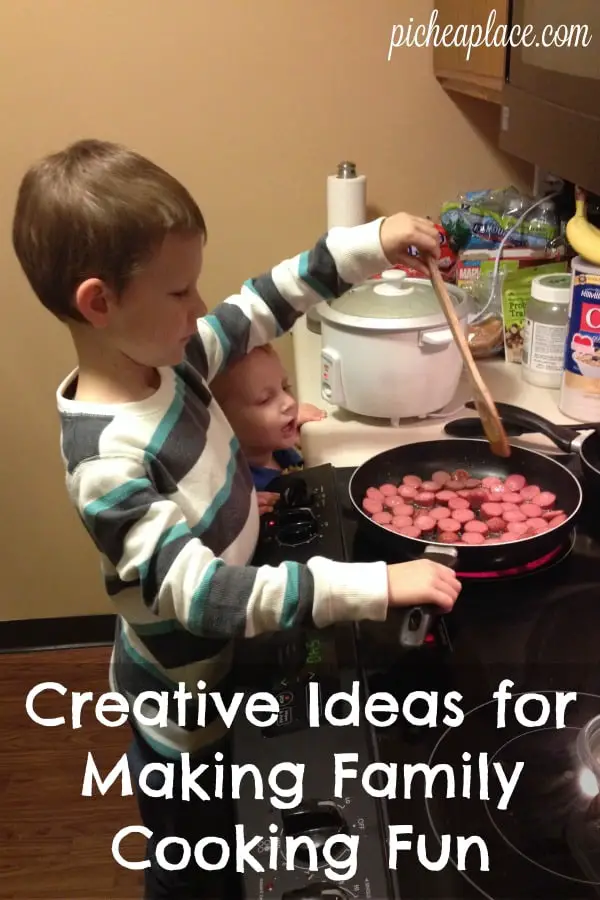 Cooking for a family can be a chore, but it doesn’t have to be. Here are a few creative ideas for making family cooking fun.