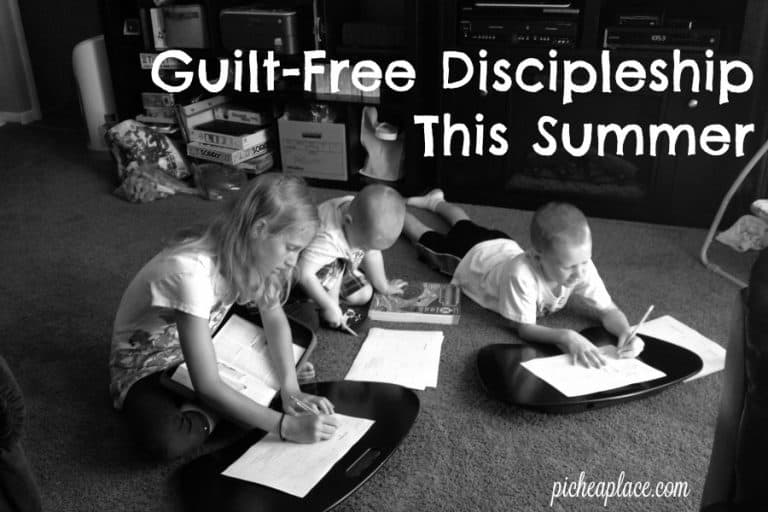 Guilt-Free Discipleship This Summer