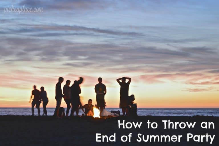 How to Throw an End of Summer Party