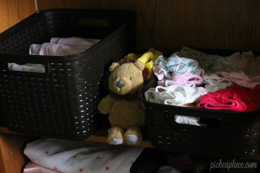 My Favorite Baby Laundry Soap + How to Organize Baby Laundry in Small Spaces