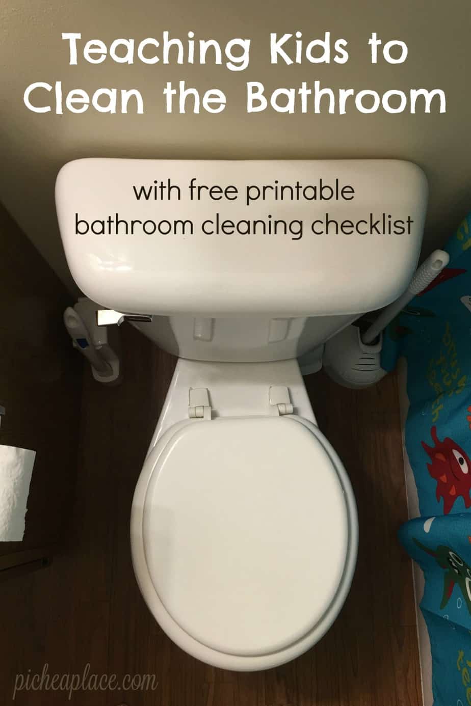 Sending your kids in to clean the bathroom can be a risky move, but when you arm them with the knowledge and tools they need, you can successfully hand over the bathroom cleaning duties. Here are a few tips for teaching kids to clean the bathroom, plus a free printable bathroom cleaning checklist.