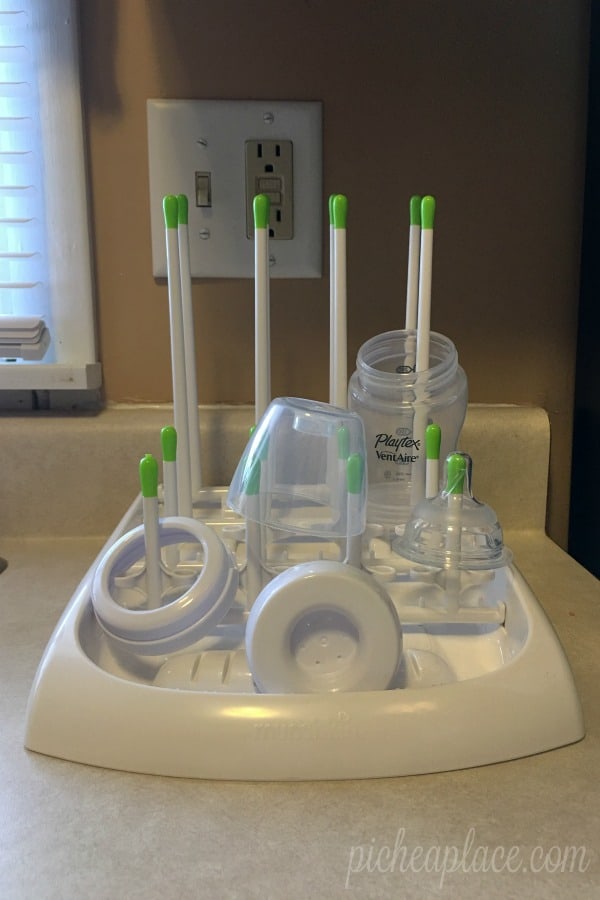 Baby Bottle Cleaning Station for Small Spaces