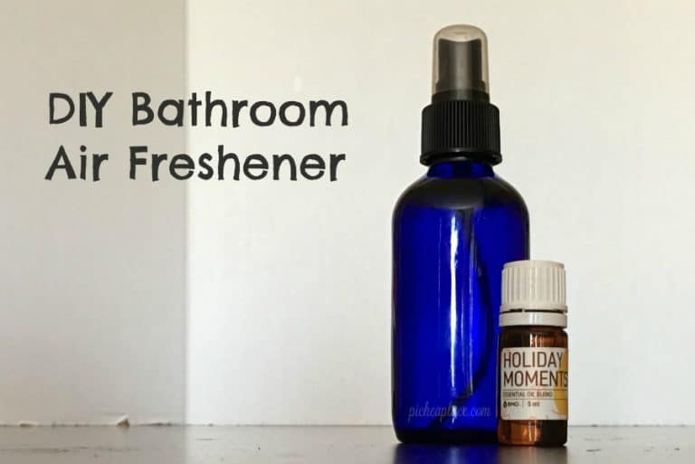DIY Bathroom Air Freshener and Mini-Bathroom Makeover