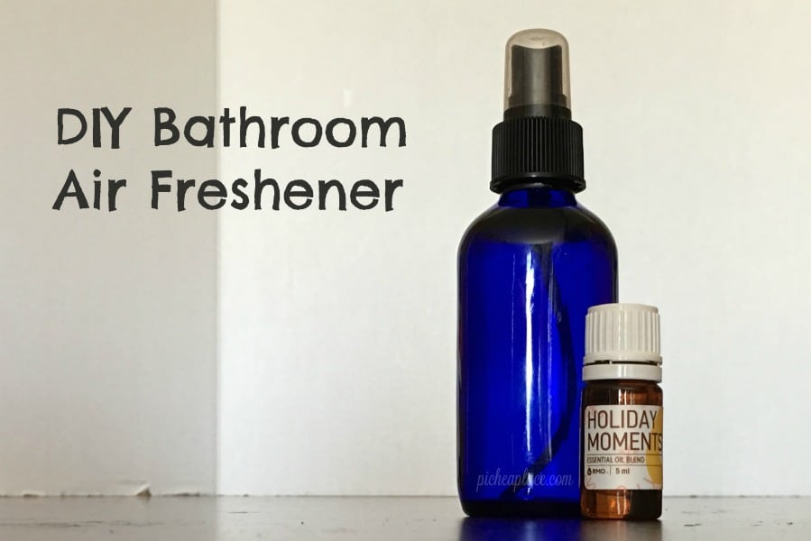 DIY Bathroom Air Freshener and MiniBathroom Makeover