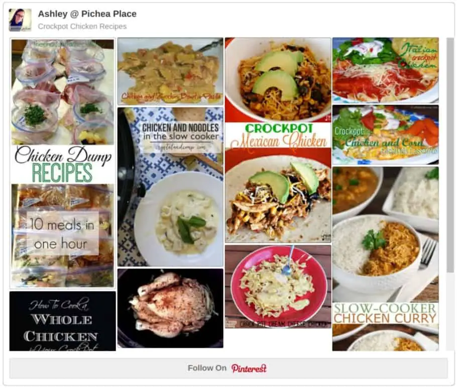 Crockpot Chicken Recipes on Pinterest