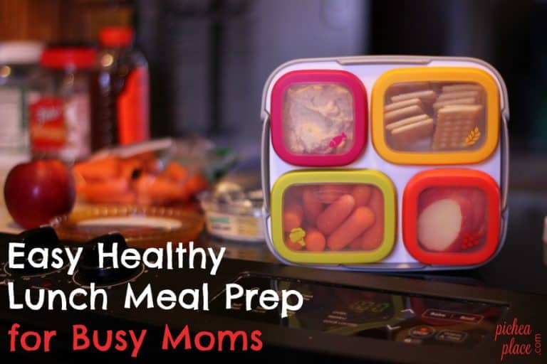 Easy Healthy Lunch Meal Prep for Busy Moms + Easy Grilled Chicken Salad Recipe