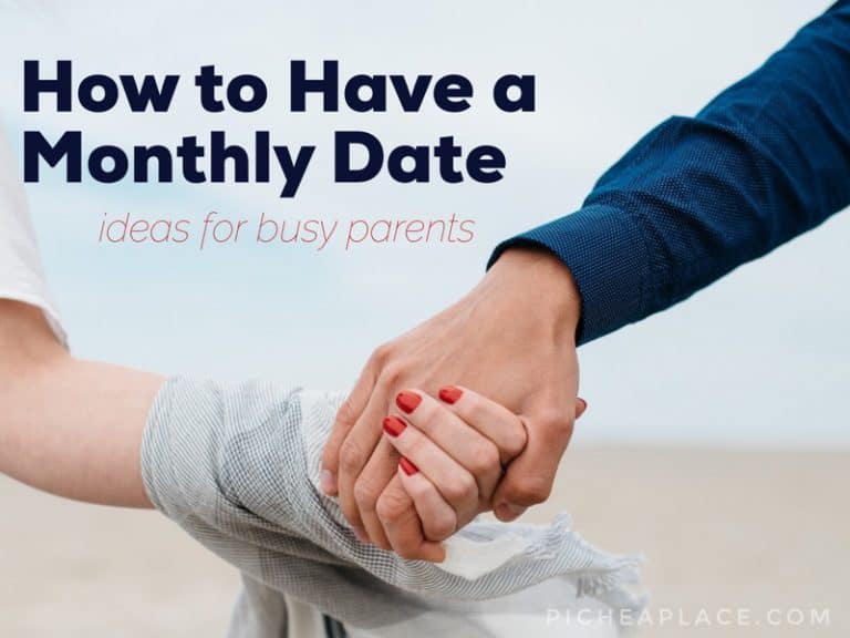 How to Have a Monthly Date | Ideas for Busy Parents