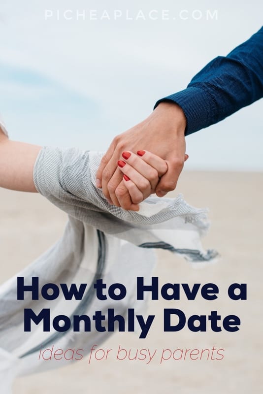 Connecting with your spouse while raising kids can be a challenge, but these easy monthly date ideas for busy parents will help you be intentional about prioritizing your most important relationship - the one that will last longer than your kids will live in your home!