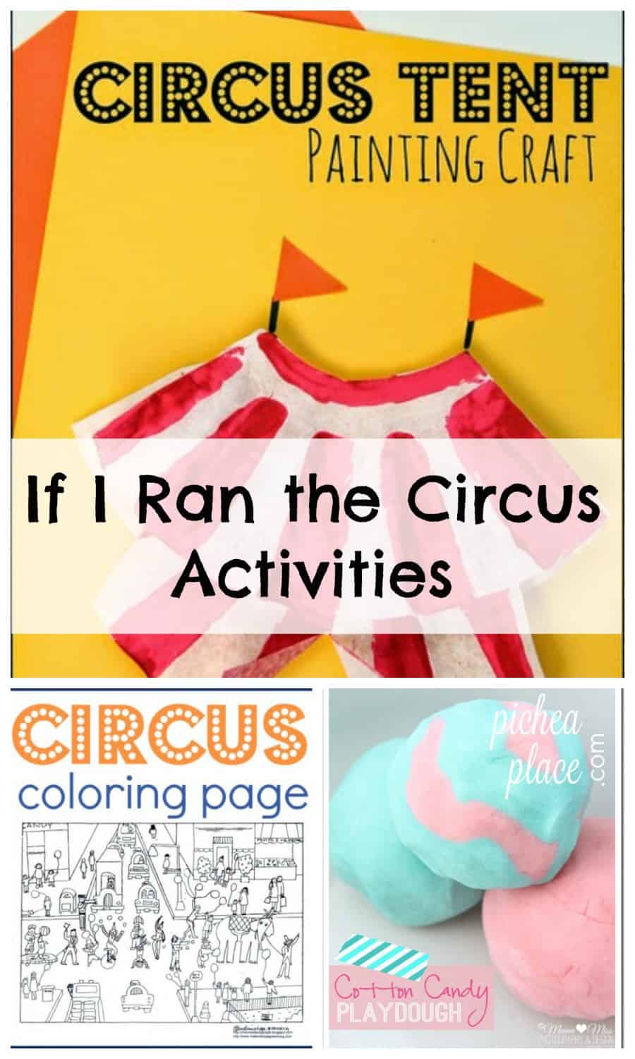 If I Ran the Circus activities for kids | Dr Seuss activities for kids