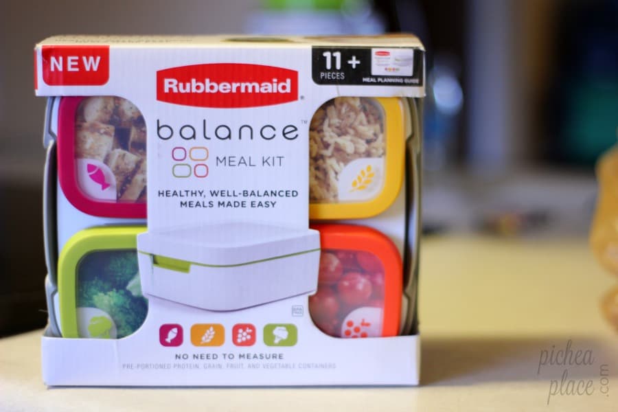 Rubbermaid Meal Kit, Balance, 11 Pieces