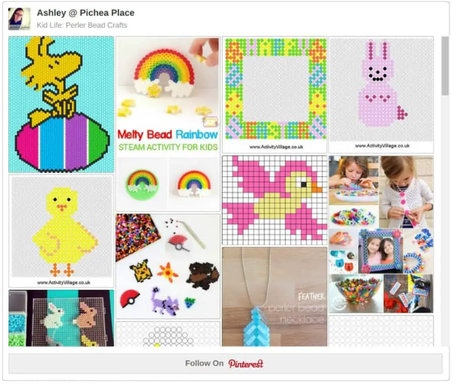 Perler Bead Patterns for Kids on Pinterest