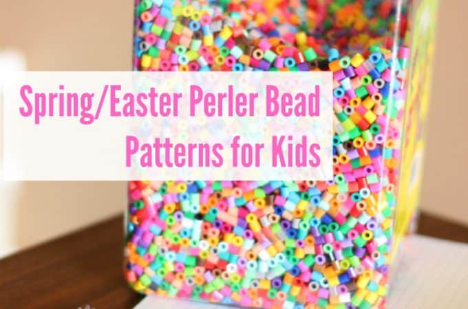 15+ Springtime & Easter Perler Bead Patterns for Kids