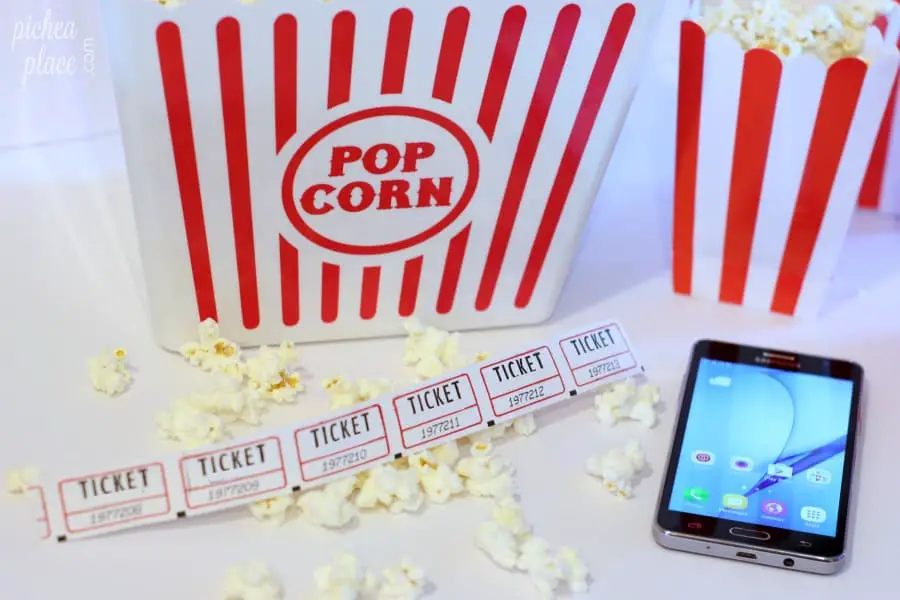 Family Movie Night Idea: Drive-In Movie Theater at Home